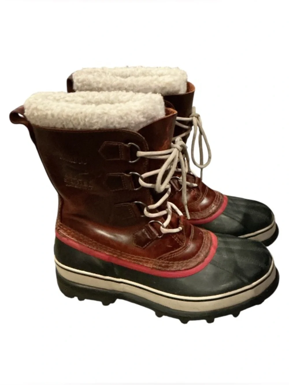 Authentic Sorel signature designer Caribu waterproof winter boots sz men's 8